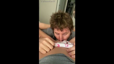 POV Daddy Devours His Tiny 20 Year Old Squirting Babygirl's Pussy Till She Cums Hard